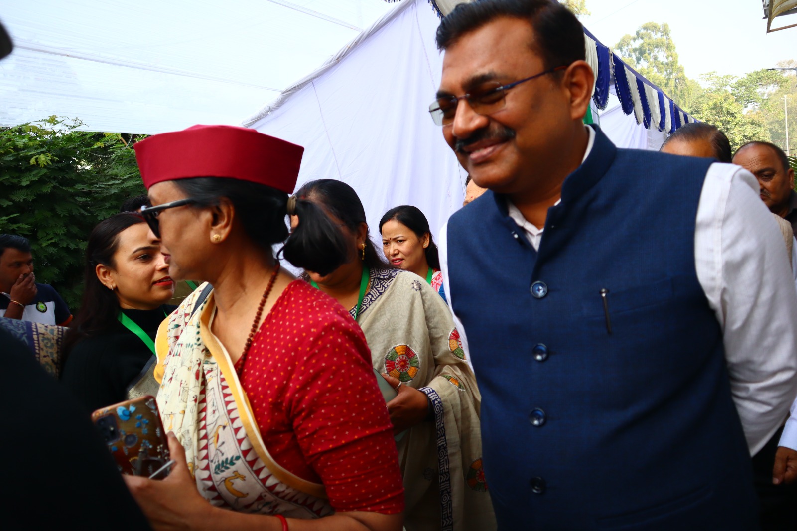राज्य स्थापना दिवस पर रजत जयन्ती समारोह की शुरुआत मुख्य सचिव आनंद वर्द्धन ने पुस्तक मेले का किया उद्घाटन